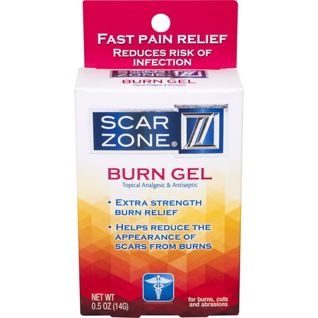 Scar Zone Burn Gel, 0.5 Oz
