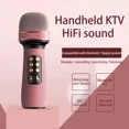 thumbnail image 3 of Professional Wireless Bluetooth Karaoke Microphone Portable Music Sing Mic Voice Changing Audio Speaker Player Accessory, 3 of 10