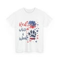 thumbnail image 2 of Red, White & Woof Independence Day Shirt, Dog Lovers 4th July ID-0603-ROID, 2 of 9