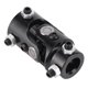 thumbnail image 2 of U Joint Coupler Steering U Joint Universal Steering Shaft Steering Joint 3/4in Steering Shaft U Joint Stainless Steel Wear Resisitant Durable Black Universal ANGGREK Steering Joint, 2 of 8