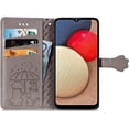 thumbnail image 4 of Samsung Galaxy A03S Cartoon Girl Wallet Case,Cat Dog Style Flip Phone Cover with ID Card Holder & Kickstand PU Leather Magnetic Clasp Cases for Samsung Galaxy A03S MG Grey, 4 of 14