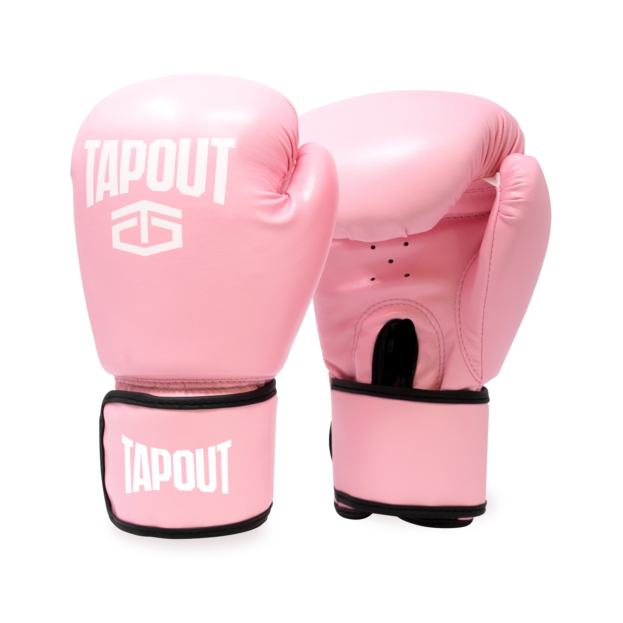 Tapout Kids Pink Boxing Kit with 8 oz Gloves and Inflatable Punching Bag