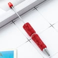 thumbnail image 4 of 4 Pcs Beadable Ballpoint Pen Bead Pen Smooth Writing Pen 1.0mm Stationery Pen Rhinestones Pen, 4 of 9