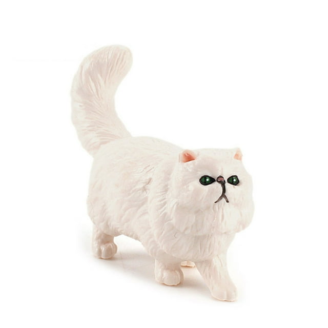 Visland Animal Model Realistic Form Collectible Solid Simulation Cat Model Figure for Kids