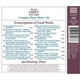 thumbnail image 2 of Franz Liszt: Transcriptions of Vocal Works, 2 of 2