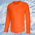 thumbnail image 2 of UVEASISHA Men's Long Sleeve Shirts UPF 50+ UV Sun Protection Athletic Shirts for Hiking Running Workout Rash Guard T-Shirts Lightweight Quick Dry Fishing Tees Sales Today, 2 of 5