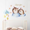 thumbnail image 5 of Wall Sticker Love Cat Paw Wall Decal Wall Mural Sticker for Valentine's Day, 5 of 5