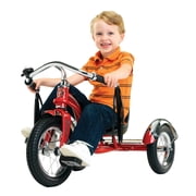 Schwinn Roadster Classic Tricycle for Toddlers, 12 Inch Front Wheel, Ages 2-4, Red