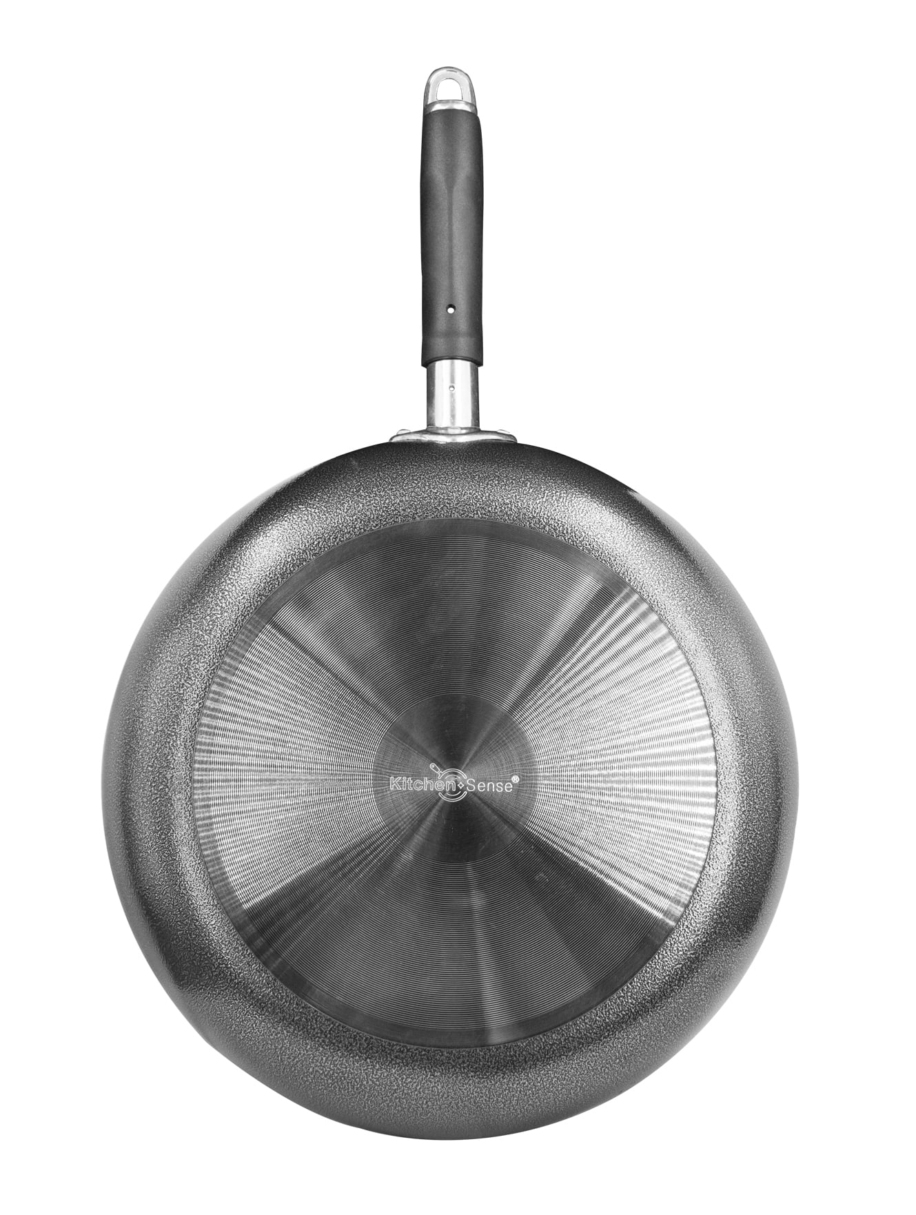 American Dream Home Goods 9.5-Inch Non-Stick Pan, PFOA-Free Aluminum Frying Pan with Stay-Cool Handle, Black