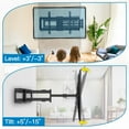 thumbnail image 5 of MountFTV Full Motion Long Arm TV Wall Mount for 42"-90" TVs,with 42.72 inch Long Arm Extension,up to 150 lbs,Corner Articulating TV Mount Bracket,Max 800x400mm,Swivel and Tilt, 5 of 8