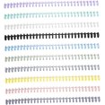 thumbnail image 1 of LAICAIW 10pcs Loose-Leaf Ring Binding Ring Office Book Hinge, 1 of 7