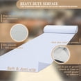 thumbnail image 4 of Extra Thick White Carpet Runner for Party, 33 Feet White Aisle Runner for Wedding Ceremony, Non-Slip Aisle Indoor Outdoor Wedding Decorations, 4 of 7