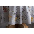 thumbnail image 3 of Maison d' Hermine Equinoxe - Grey 100% Cotton Tablecloth for Kitchen Dining | Tabletop | Decoration | Parties | Weddings | Spring/Summer (Round, 69 Inch)., 3 of 5
