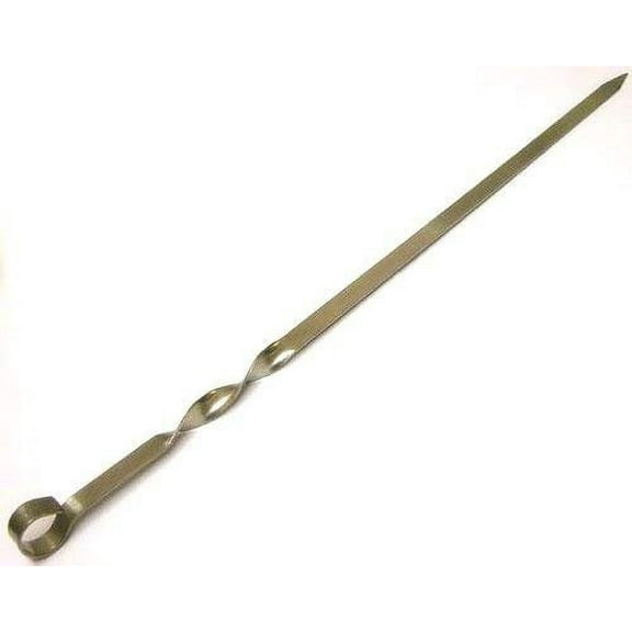 BakeDeco Skewer for Shish Kabob, Heavy Duty Stainless - 22"