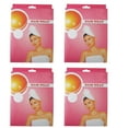 thumbnail image 3 of 4 Pc Microfiber Hair Wrap Towel Drying Bath Spa Head Cap Turban Twist Dry Shower, 3 of 5