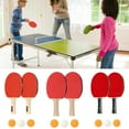 thumbnail image 2 of Yokua Professional PingPong Rackets Comfortable Grip Table Tennis Bats with 3 Balls, 2 of 11