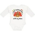 thumbnail image 3 of Inktastic I Love Thanksgiving with My Mimi-happy Turkey Boys or Girls Long Sleeve Baby Bodysuit, 3 of 5