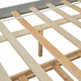 thumbnail image 6 of Miniyam Wood Full Size Bed with Trundle & Bookcase Headboard for Kids and Teens, Gray, 6 of 8