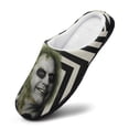 thumbnail image 3 of Mens Cozy Slippers Beetlejuice Beetlejuice Warm Soft Plush Slipper Slip-on House Shoes for Home Indoor Outdoor, 3 of 7