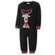 thumbnail image 3 of Pijamas navideños familiares a juego, pelele para bebé/ropa para perro/camisetas con estampado de ciervo y pantalones a cuadros., 3 of 10