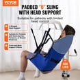 thumbnail image 2 of VEVOR Patient Lift Sling with Head Support Medium-Size U Shape Divided Leg Sling, 2 of 9