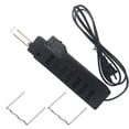 thumbnail image 3 of 1000Pcs Hot Staple Repair Machine Plastic Welding Hot Stapler Auto Bumper Repair Pre Cut for All Cars Flat Angle 0.6mm, 3 of 8