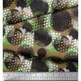 thumbnail image 3 of Soimoi Cotton Voile Fabric Brush Stroke & Dots Abstract Printed Fabric 1 Yard 42 Inch Wide, 3 of 3