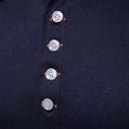 thumbnail image 4 of WREESH Men's Classic Patchwork Collar Shirt - Long Sleeve Button Down Dress Shirt with Solid Color Options, Office & Dinner Party, 4 of 9