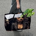 thumbnail image 7 of Dark Punk Large Foldable Oxford Cloth Laundry Basket Beach Bag Shopping Basket Grocery Bags, 7 of 7
