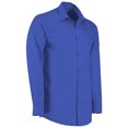 thumbnail image 2 of Kustom Kit Mens Long Sleeve Poplin Shirt, 2 of 3