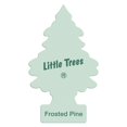 thumbnail image 1 of Little Trees Frosted Pine Hanging Air Freshener, 1 of 1