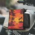 thumbnail image 2 of Uorisanigo ATV Tank Bag Motorcycle Saddle Bag Tool Carrier Tropical Sunset Palm Tree Snowmobiles Bags Storage Bags Motorcycle Accessories Multifunctional Design, 2 of 7