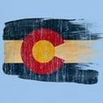 thumbnail image 3 of CafePress - Colorado Flag Light T Shirt - Men's Classic Graphic T-Shirt, 3 of 4