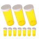 thumbnail image 3 of 10pcs Medicine Bottle Empty Plastic Pill Case Pill Vials Jar Pill Organizer For Home Office Travel Outdoor For Fish Oil Tablet, 3 of 4