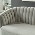 thumbnail image 5 of Furniture of America Tufted Contemporary Fabric Darque Loveseat, Gray, 5 of 6