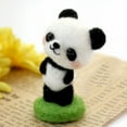 thumbnail image 3 of AMERTEER DIY Wool Felt Needle Felting Kit Raw Material for Adult Cartoon Animal Raw Material Cartoon Animal for Adult Wool Felt DIY Needle Felting Kit  Kitten, 3 of 8