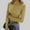 Army Green, variant on Business Casual Tops Formal Shirts for Women Y2k Shirts Women's Turtleneck Sweater Long-sleeved RibbedKknit Slim Warm Base Layer Army Green Free Size