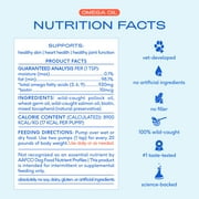 Native Pet Omega 3 Fish Oil for Dogs for Skin and Coat Health with Wild Alaskan Salmon Oil, 10oz