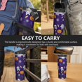 thumbnail image 7 of Halloween 30oz Handheld Travel Tumbler with Handle – Double Wall Stainless Steel Insulated Cup, Flip Straw Lid, Leak-Proof & BPA-Free for Hot and Cold Drinks – Durable Coffee & Juice Mug Black, 7 of 7