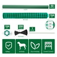 thumbnail image 2 of Slsy Temporary Fence Plastic Fence, Garden Fence, Plastic Safety Fence Roll with 50-Pack 4 FT Stakes, 40 Inches X 164 Feet Green Plastic Garden Netting for Deer Chicken Dog Yard, 2 of 10
