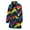 709, variant on Gay Pride Gender Symbol Pattern Women Bathrobe One Size Univeral Fits, Lgbt Lgbtq+ Pride Month Gifts Fashion Lightweight Plush Fleece Long Robe For Women