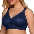 thumbnail image 4 of Curyon Women's Minimizer Bra Comfort Non Padded Wireless Full Figure Plus Size Bras,36C, 4 of 5