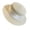 #12Beige, variant on Women’s Wide Brim Flat Straw Sun Hat with Pearl Accent, Elegant Satin Band, UV Protection for Beach & Vacation White One Size