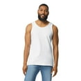 thumbnail image 4 of Gildan Heavy Cotton Men's Tank Top, Comfortable Sleeveless Undershirt, White, 12 Pack, XL, 4 of 8