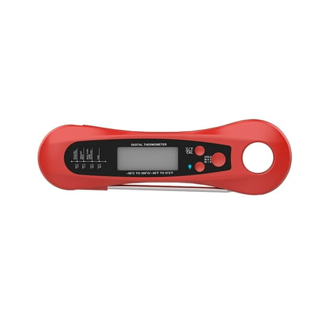 

Amusingtao Portable LCD Digital Food Thermometer With Backlight BBQ Meat Home Instant Read