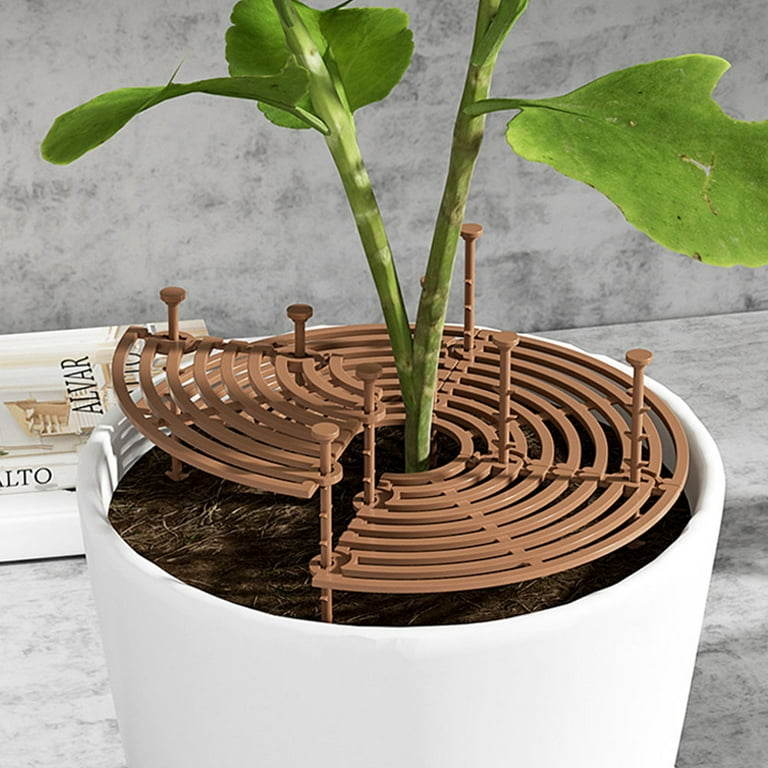 2 Pcs Grid Flower Pot Cover Plant Protectors Animals Soil Indoor Pots Plants Net Baby