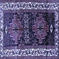 thumbnail image 1 of Ahgly Company Indoor Square Persian Blue Traditional Area Rugs, 6' Square, 1 of 4