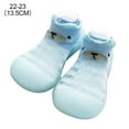 thumbnail image 1 of Breathable Baby Shoes Transparent Stripes Baby Toddler Walk Learning Socks Shoes, 1 of 6