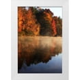 thumbnail image 3 of Alan Hausenflock 4x24 White Modern Wood Framed Wall Art Titled - Autumn Mist I, 3 of 5