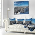 thumbnail image 2 of Designart Gory Stolowe from Szczeliniec Mountains - Landscape Wall Throw Pillow - 18x18, 2 of 4